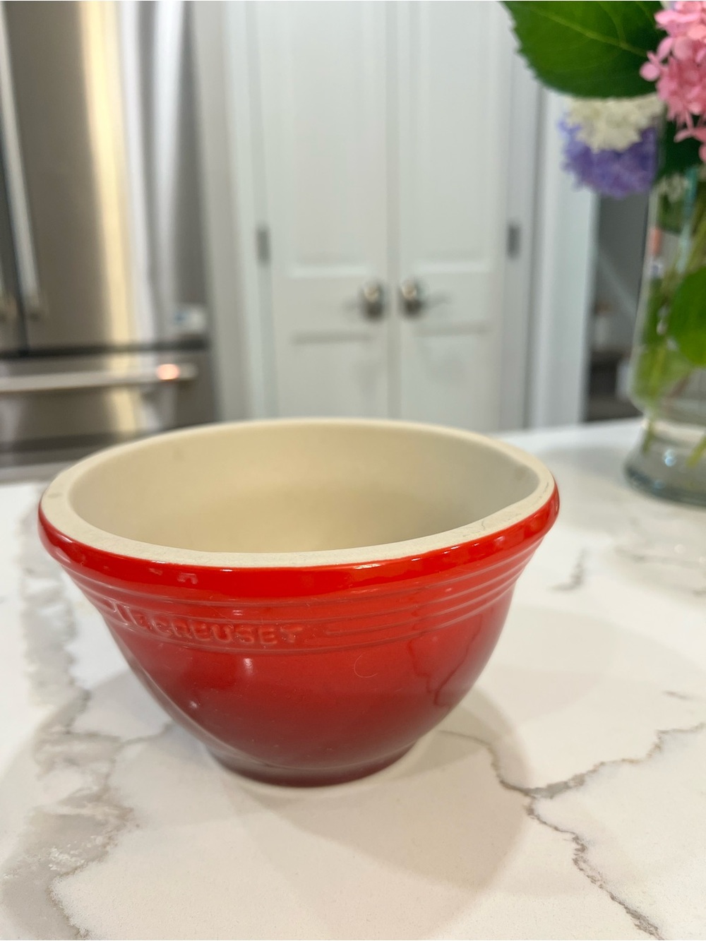 NWT Le Creuset Stoneware Mortar And Pestle Set- no pestle (please read)